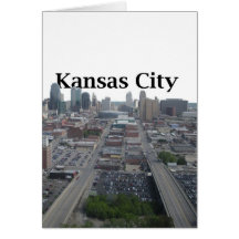 Kansas City Skyline with Kansas City in the Sky Cards