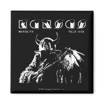 KANSAS - Monolith (1979) Refrigerator Magnets