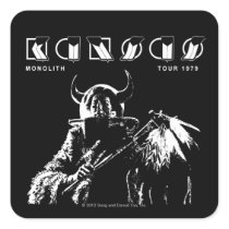 KANSAS - Monolith (1979) Square Stickers