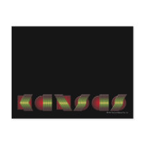 KANSAS (Point of Know Return Colours) Postcard