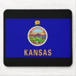 Kansas State Flags Mousepad