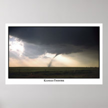 Kansas Twister Posters