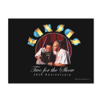 KANSAS - Two for the Show (Anniversary) Postcard