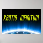 Kaotis Infinitum Federation Poster posters