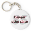 kapgar ocho cinco keychain