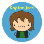 Kapton Jack Sticker