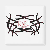 Kapu  forbidden (Hawaiian saying) magnet