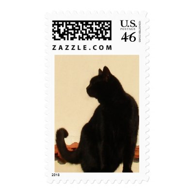 Kar Silhouette Postage Stamps by taiche