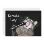 Karaoke Party invitations