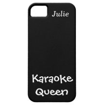 Karaoke Queen iPhone 5 Covers