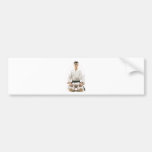 Karate a rack on a lap bumper stickers