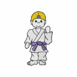 Karate Boy embroidered shirts