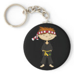 Karate Boy Keychain