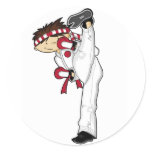 Karate Boy Sticker Sheet