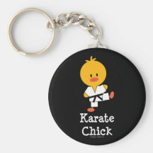 Karate Chick Keychain