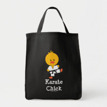 Karate Chick Tote Bag