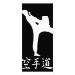 Karate Custom Rack Card
