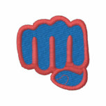 Karate Fist embroidered shirts
