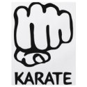 karate fist icon flyers