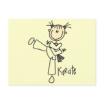 Karate Girl Tshirts and Gifts Post Card