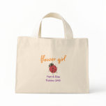 Karate Kat flower-girl tote bags