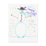 Karate Kat Graphics holiday postcard