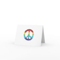 Karate Kat Graphics peace notecards