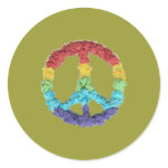 Karate Kat Graphics peace sticker