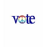 Karate Kat Graphics "vote" t-shirts