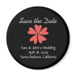 Karate Kat Graphics wedding save-the-date magnets