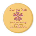 Karate Kat Graphics wedding save-the-date magnets
