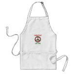 Karate Kat holiday peace aprons