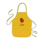 Karate Kat ladybug apron--to personalise