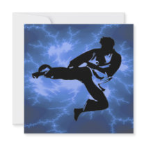 Karate Party Custom Invite