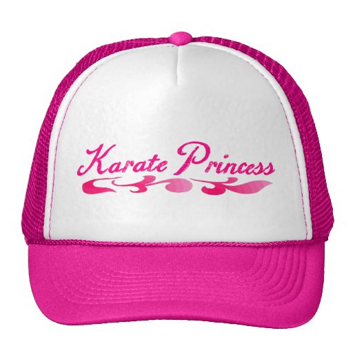 Karate Princess Swirl Hat Girls Gift