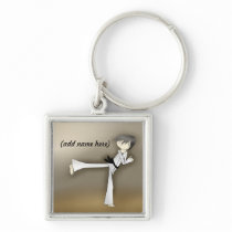 Karate Sensei Keychain