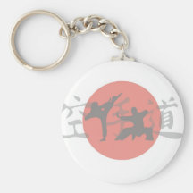 Karate Sun Keychains