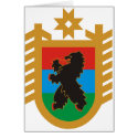 Karelia Official Coat Of Arms Heraldry Symbol cards