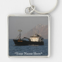Kari Marie, Crab Boat in Dutch Harbour, AK Key Chains