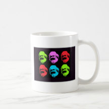 Karl Marx Collage Mugs