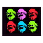 Karl Marx Collage Postcards
