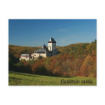 Karlstejn castle Postcard