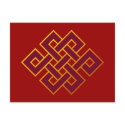 Karma ... Endless Knot or Eternal Knot postcards