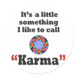 Karma gifts stickers