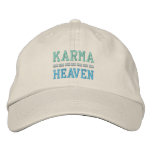 KARMA/HEAVEN cap embroidered hats