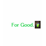 Karma mini with For Good Logo t-shirts