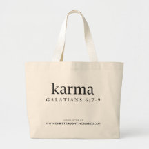 Karma Tote Tote Bags