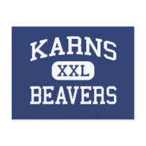 Karns - Beavers - High - Knoxville Tennessee Postcards