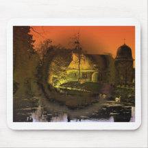 Kasteel in licht, castle in light muismatten