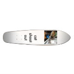 kat, cat shoot out skateboards